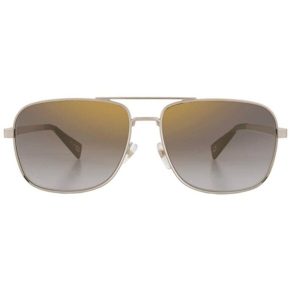 FX00626B Marc Jacobs Grey Shaded Gold Navigator Men's Sunglasses MARC 241/S 0J5G - Picture 1 of 5